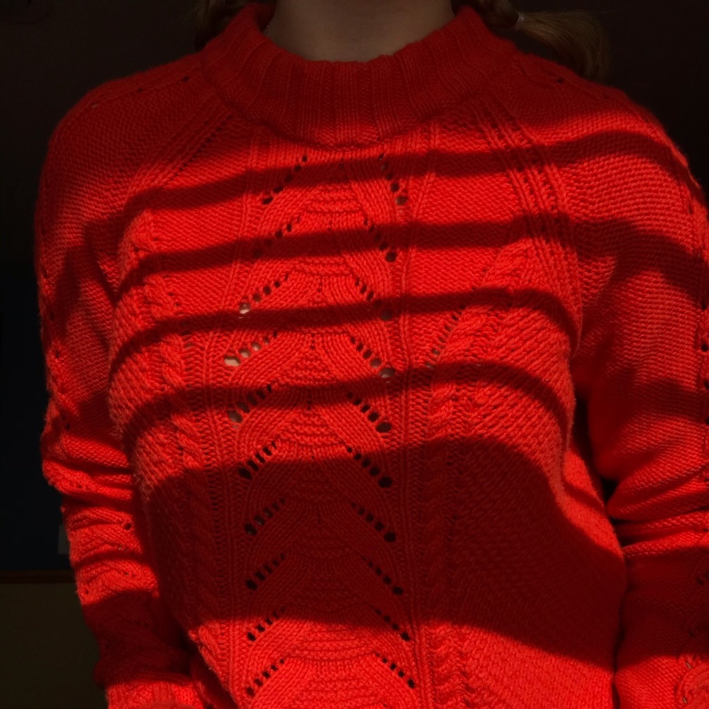 Red sweater